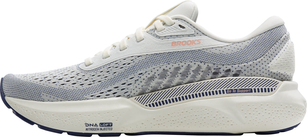 Women's Adrenaline GTS 24 Wide Fit Road Running Shoes - Grey
