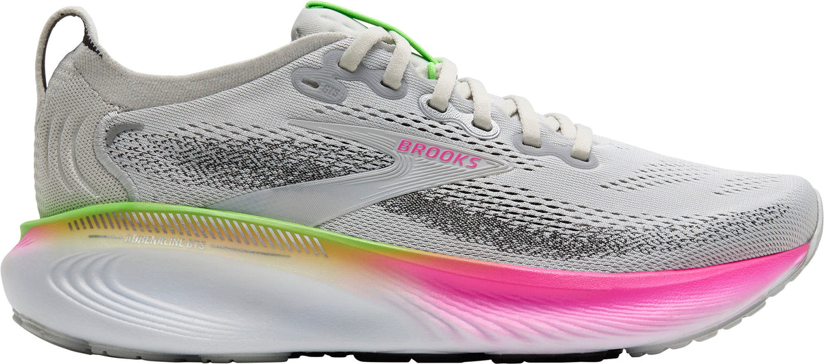 Women's Adrenaline GTS 25 Wide Fit Road Running Shoes - Grey