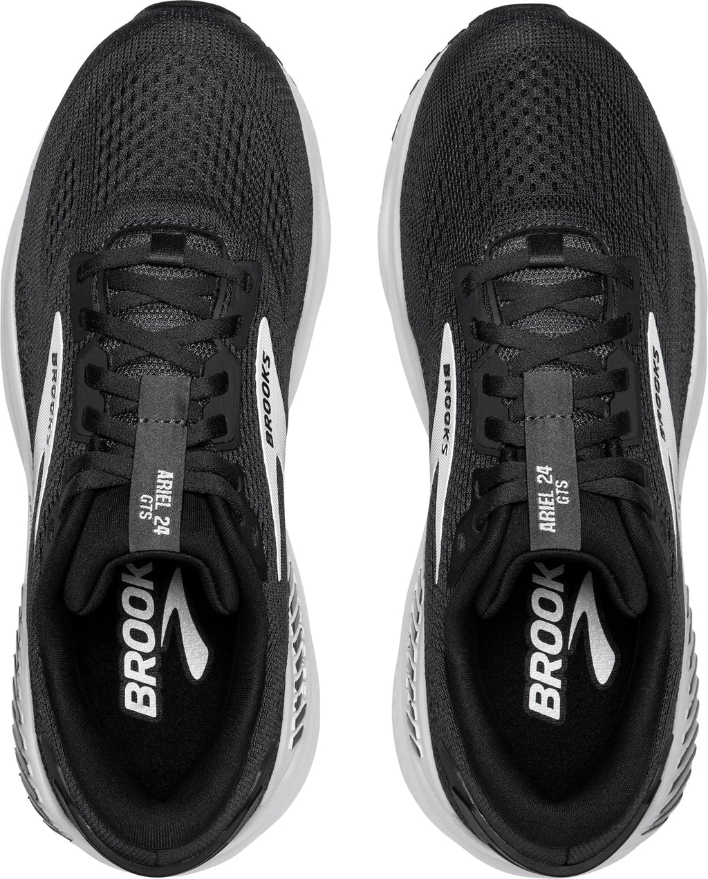 Women's Ariel GTS 24 Wide Fit Road Running Shoes - Black