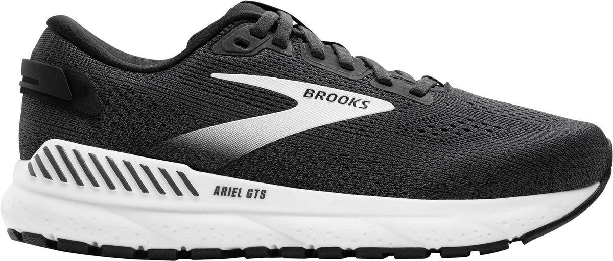 Women's Ariel GTS 24 Wide Fit Road Running Shoes - Black