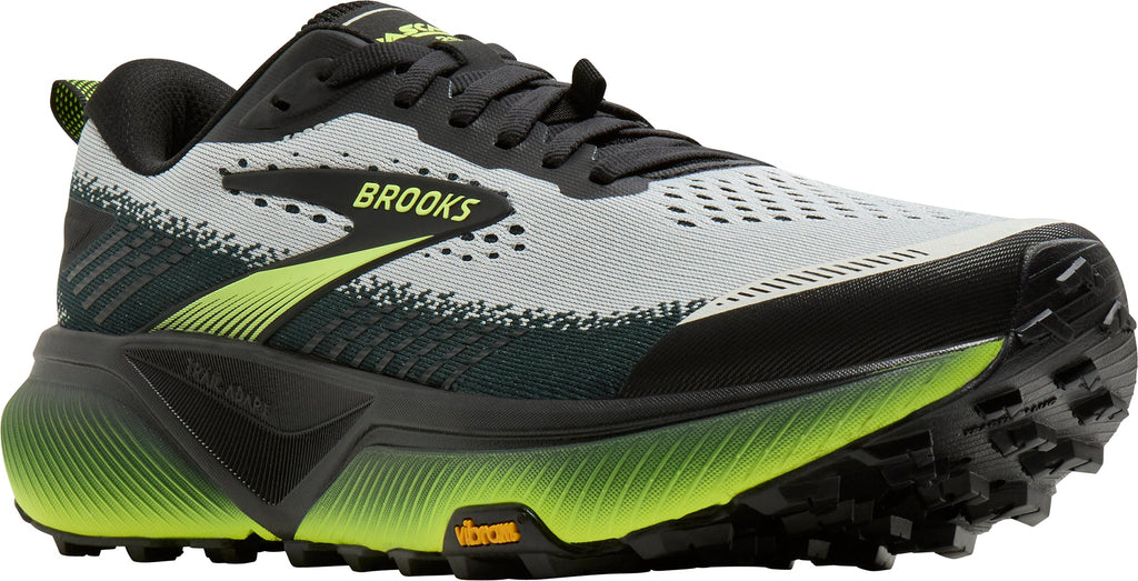 Men's Cascadia 20 Wide Fit Trail Running Shoes - Grey