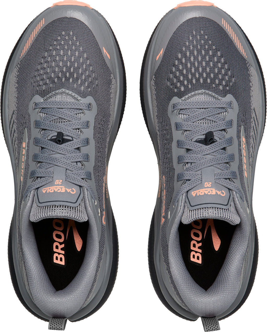 Women's Cascadia 20 Wide Fit Trail Running Shoes - Grey