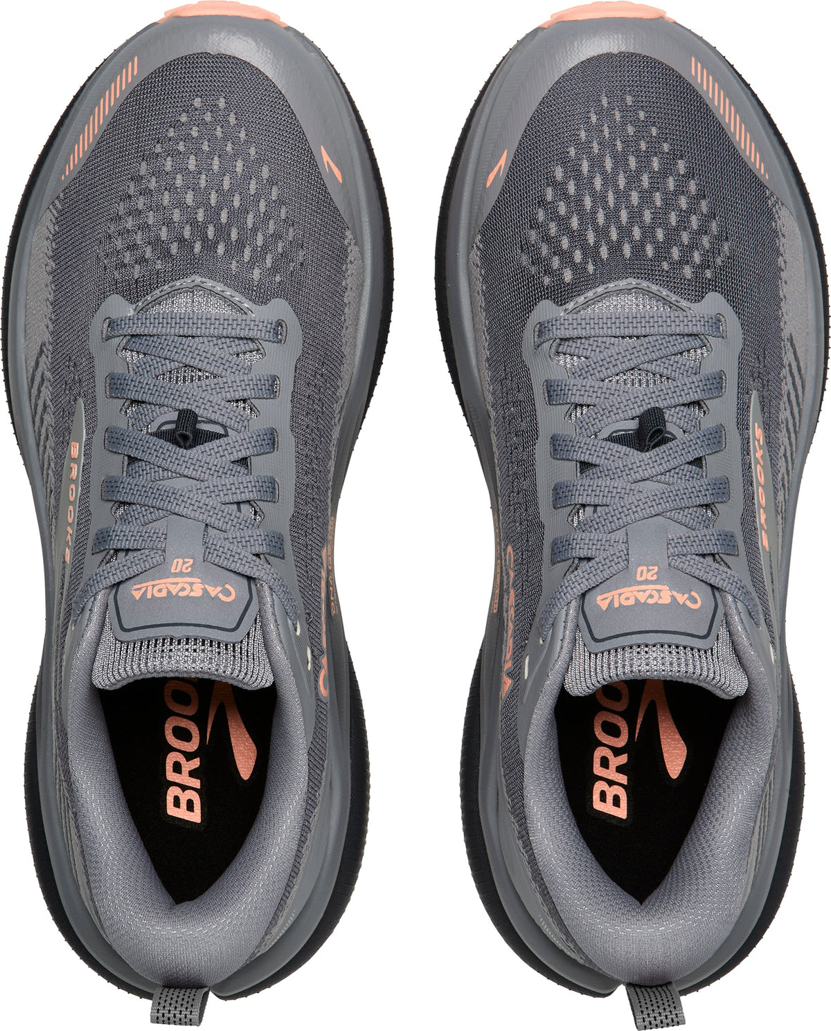 Women's Cascadia 20 Wide Fit Trail Running Shoes - Grey