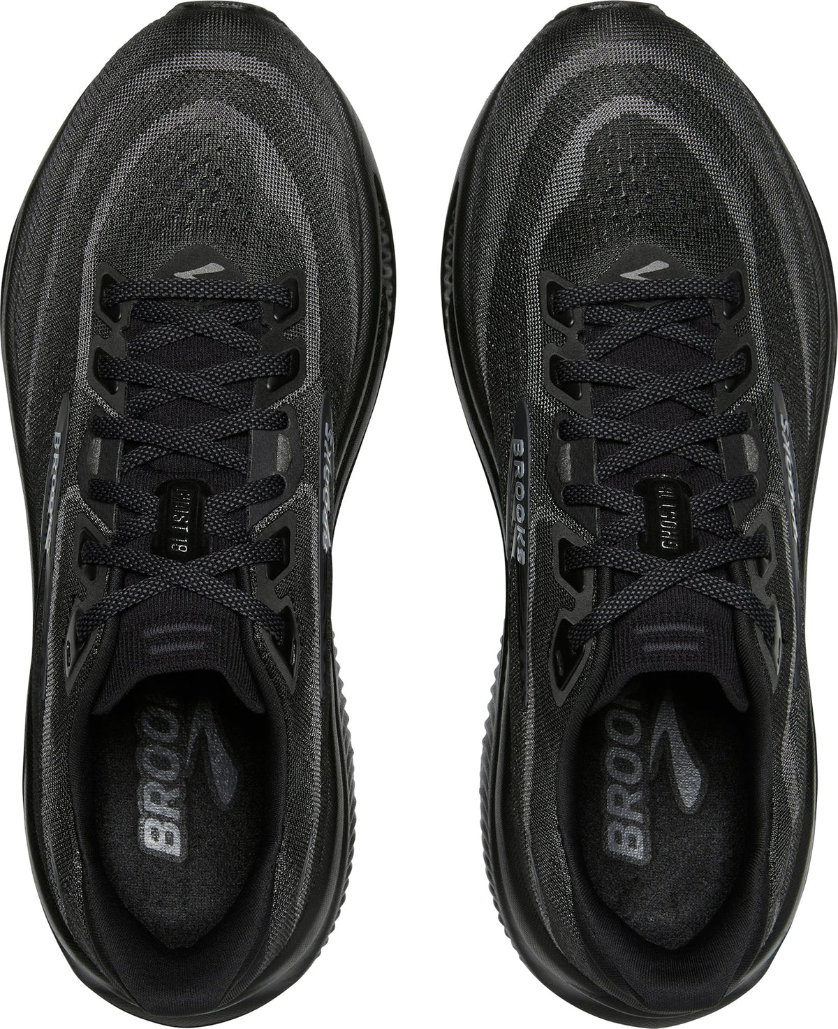 Women's Ghost 18 Road Running Shoes - Black