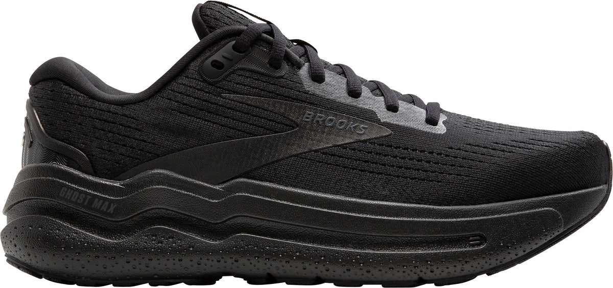 Women's Ghost Max 2 Wide Fit Road Running Shoes - Black