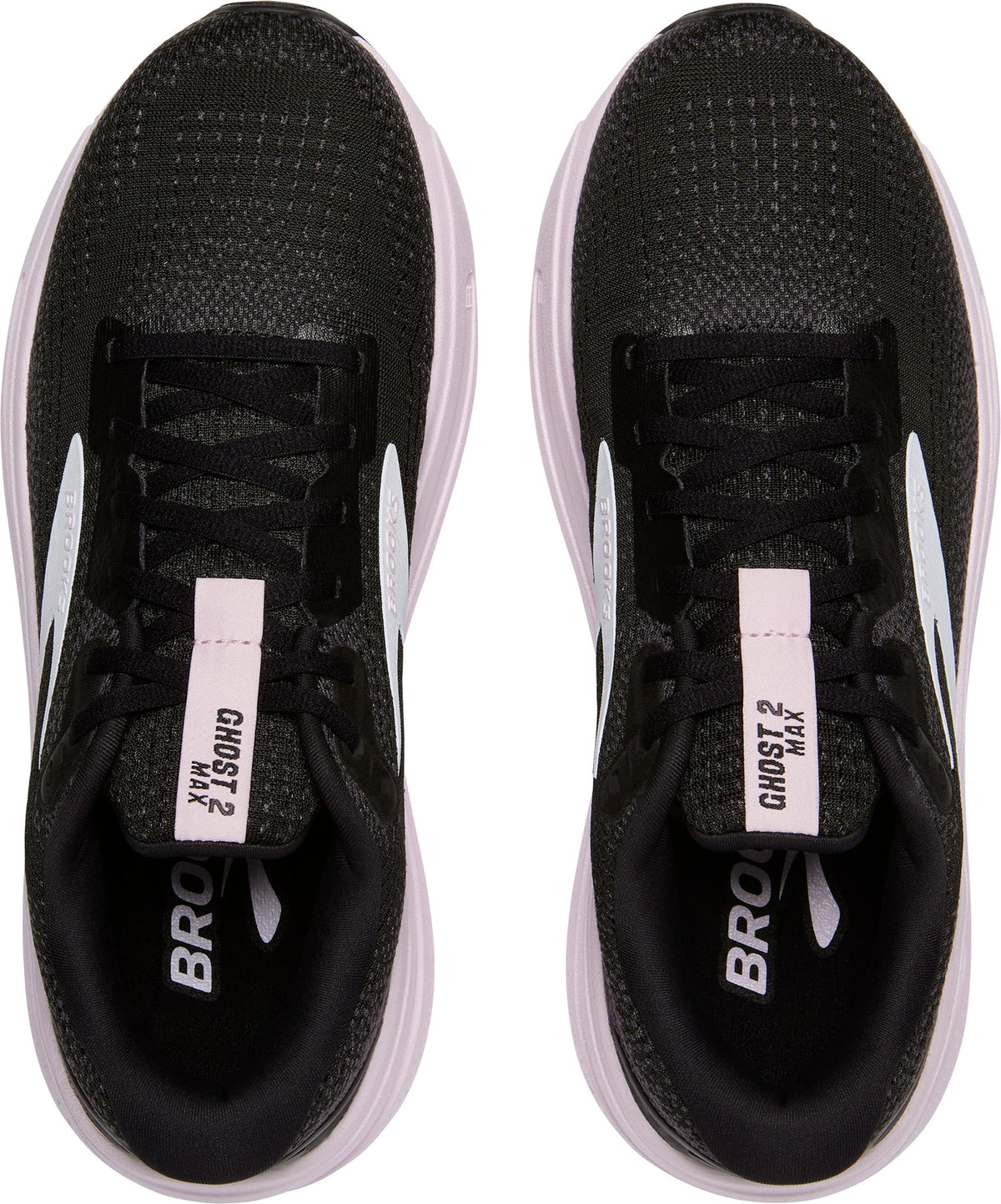 Women's Ghost Max 2 Road Running Shoes - Black