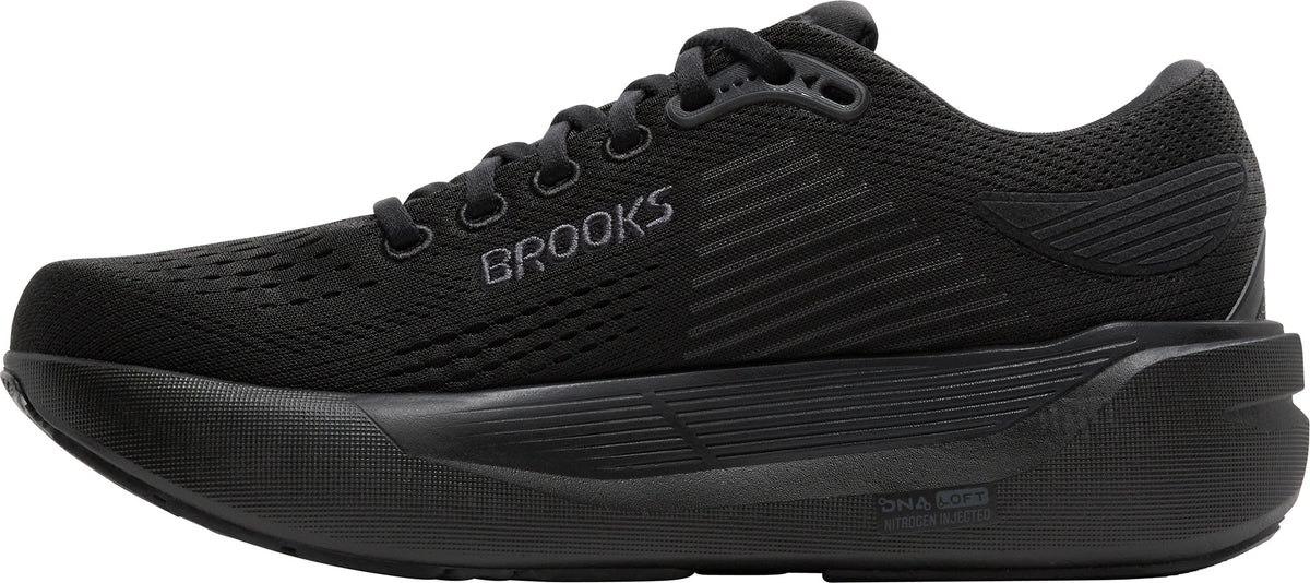 Men's Ghost Max 3 Wide Fit (2E) Road Running Shoes - Black
