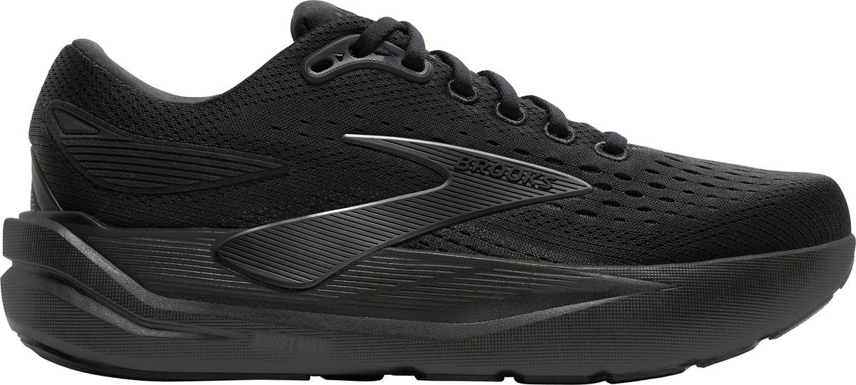 Men's Ghost Max 3 Wide Fit (2E) Road Running Shoes - Black
