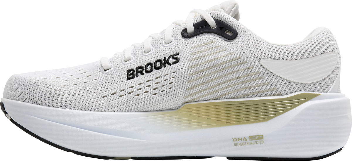 Men's Ghost Max 3 Wide Fit (2E) Road Running Shoes - White