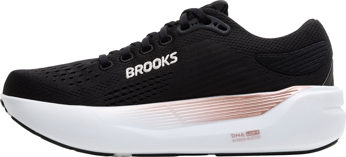 Women's Ghost Max 3 Wide Fit Road Running Shoes - Black
