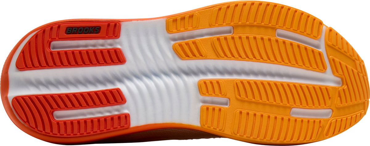 Men's Ghost Max 4 Wide Fit Road Running Shoes - Orange