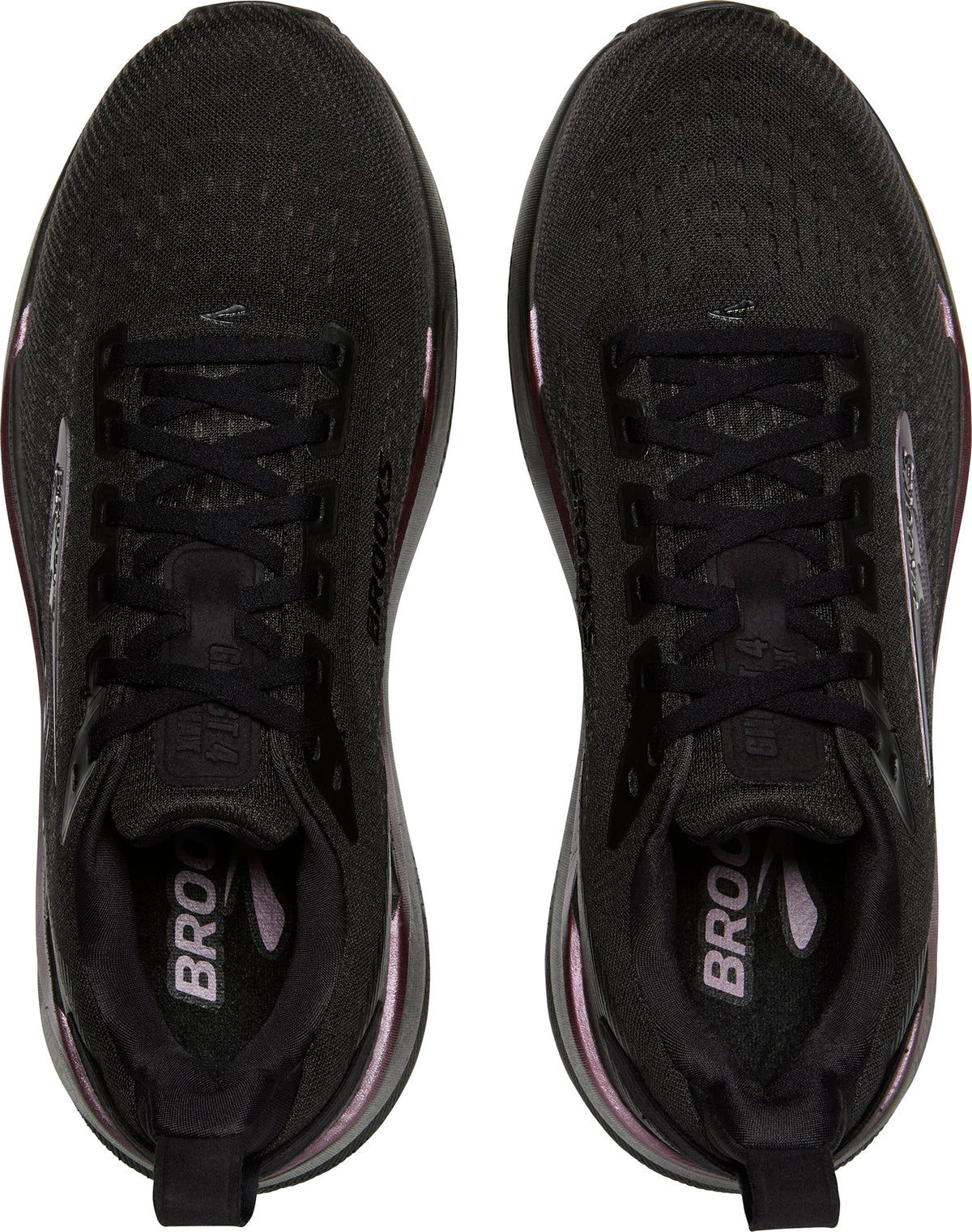 Women's Ghost Max 4 Wide Fit Road Running Shoes - Black