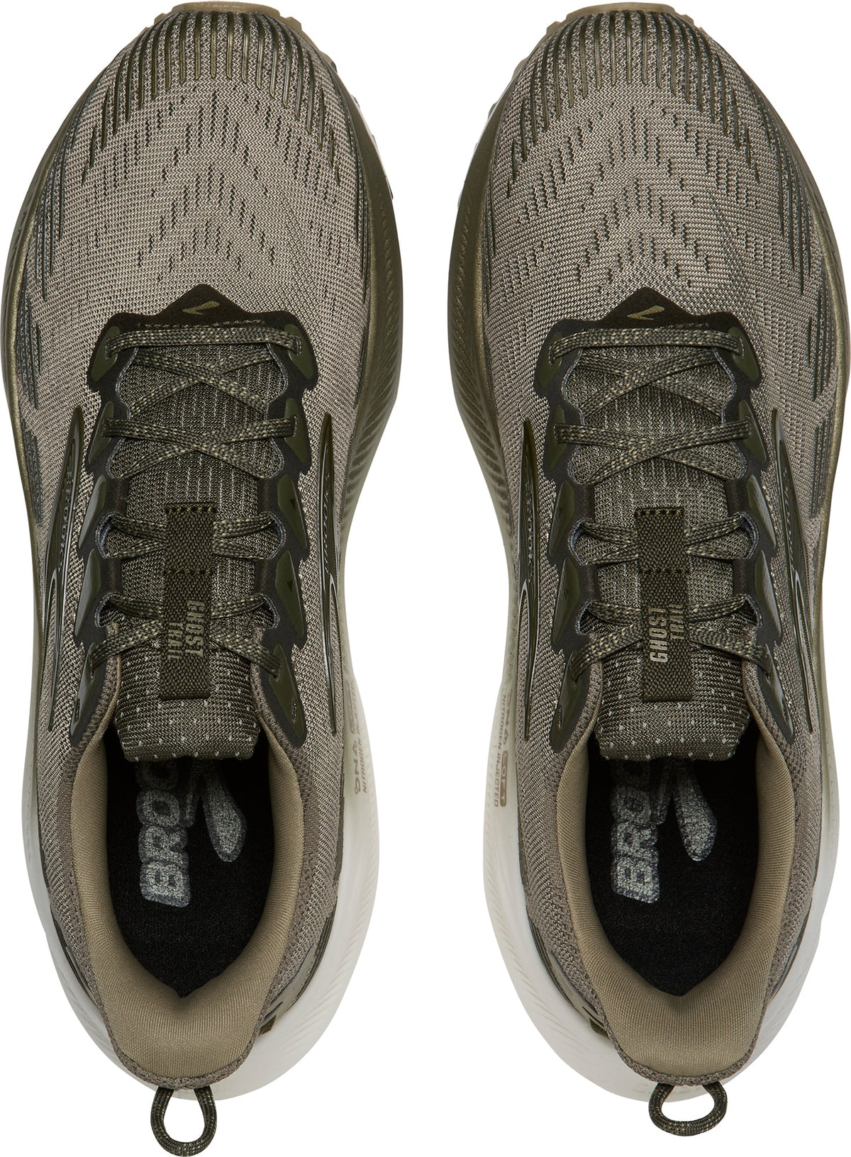 Men's Ghost Trail Running Shoes - Green