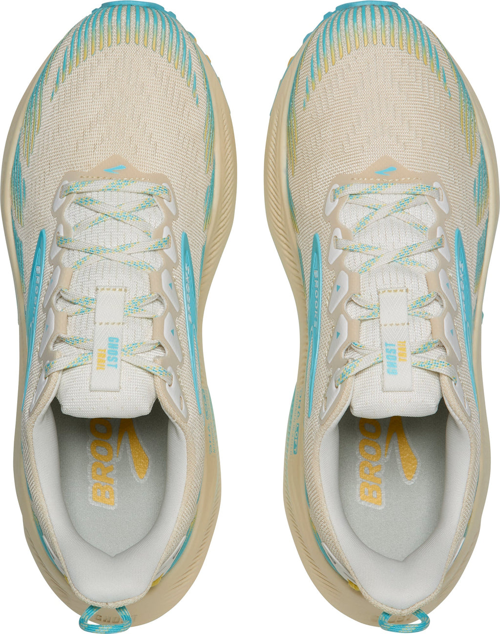Women's Ghost Trail Running Shoes - Cream