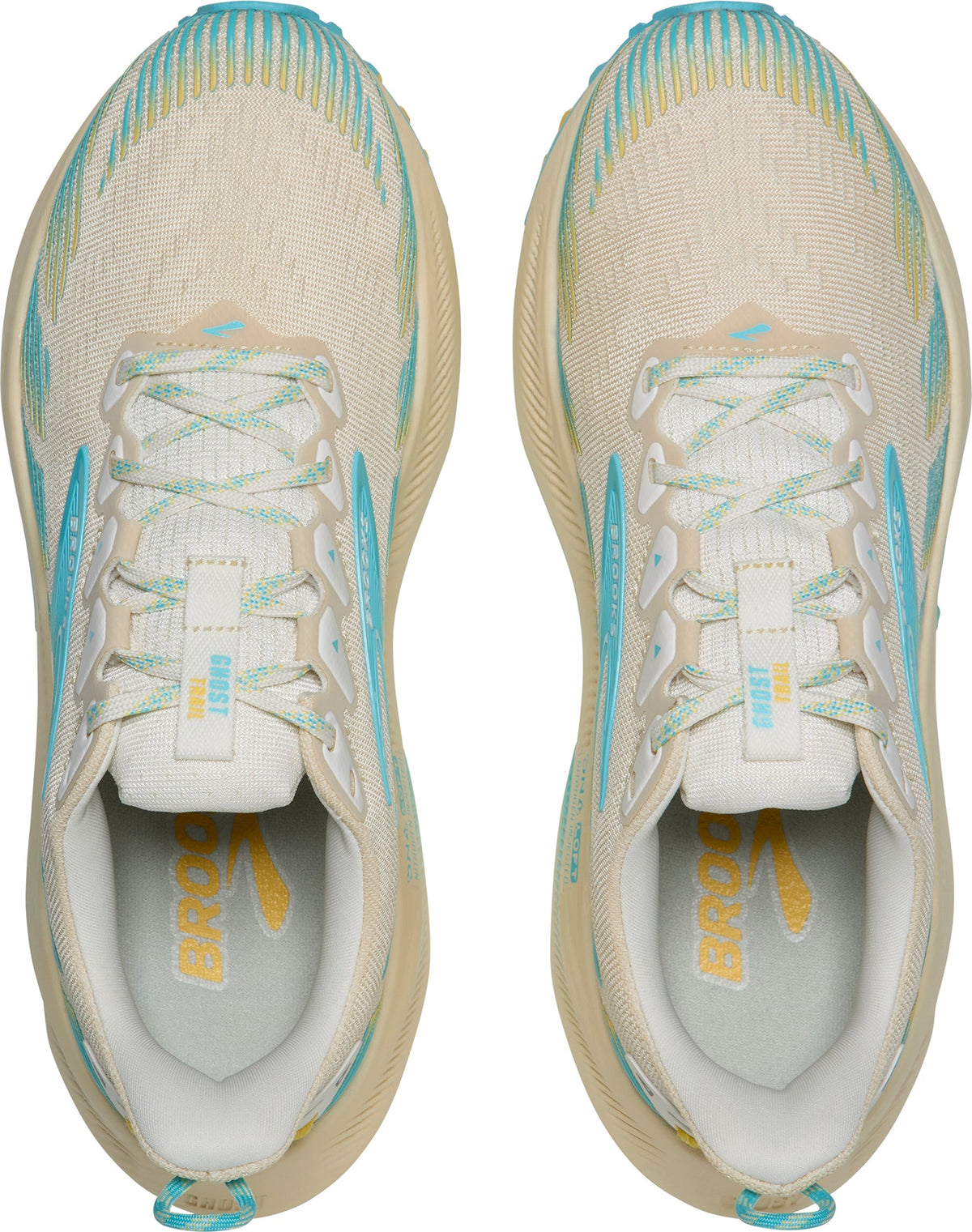 Women's Ghost Trail Running Shoes - Cream