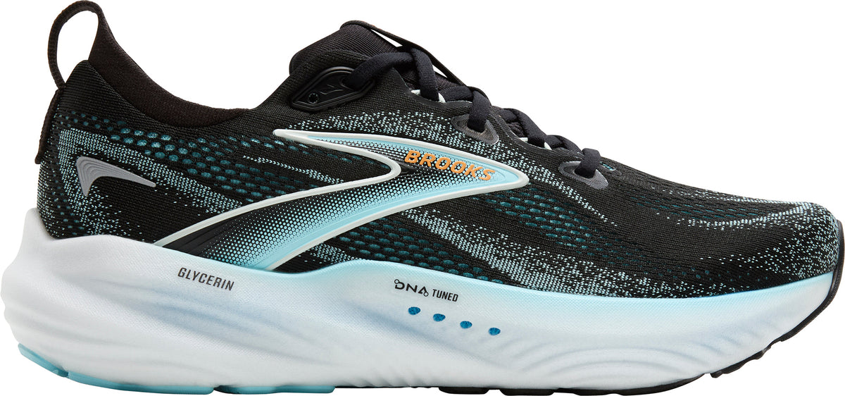 Men's Glycerin 22 Road Running Shoes - Black