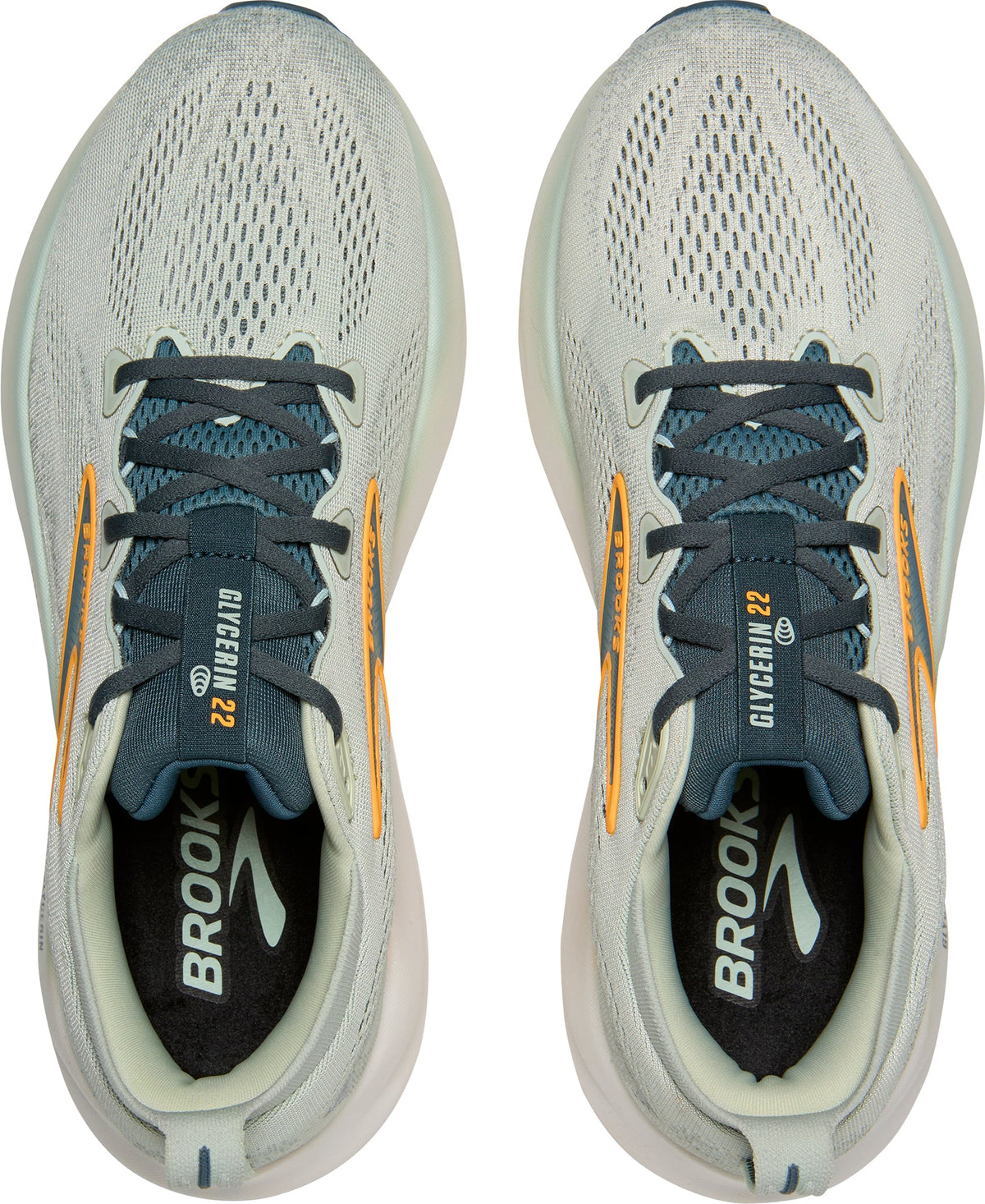 Men's Glycerin 22 Road Running Shoes - Grey