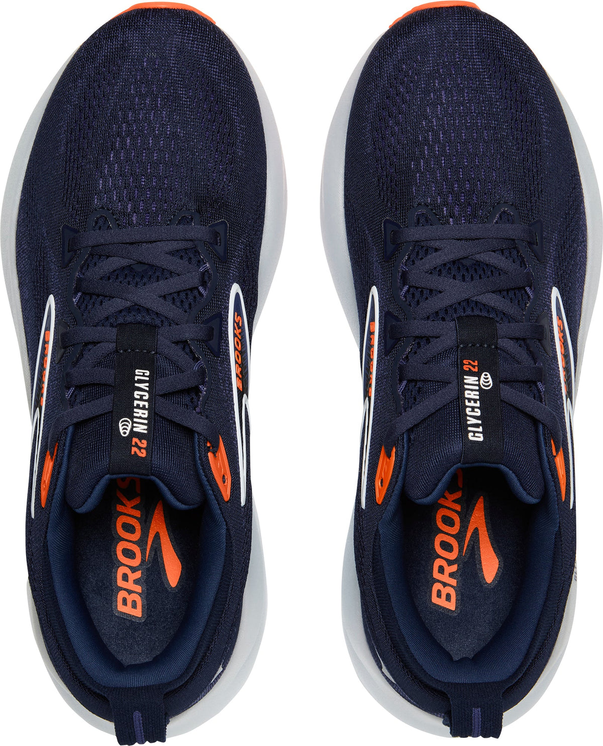Men's Glycerin 22 Road Running Shoes - Blue