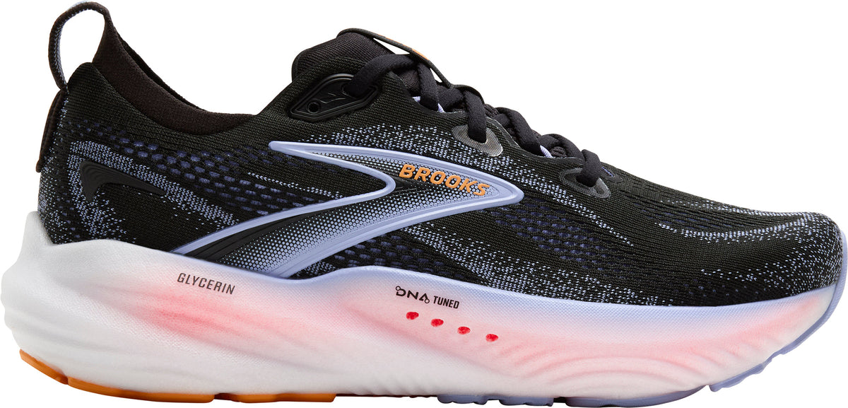 Women's Glycerin 22 Road Running Shoes - Black