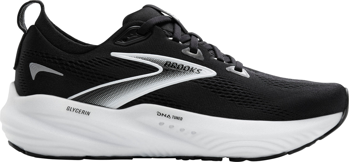 Women's Glycerin 22 Wide Fit Road Running Shoes - Black