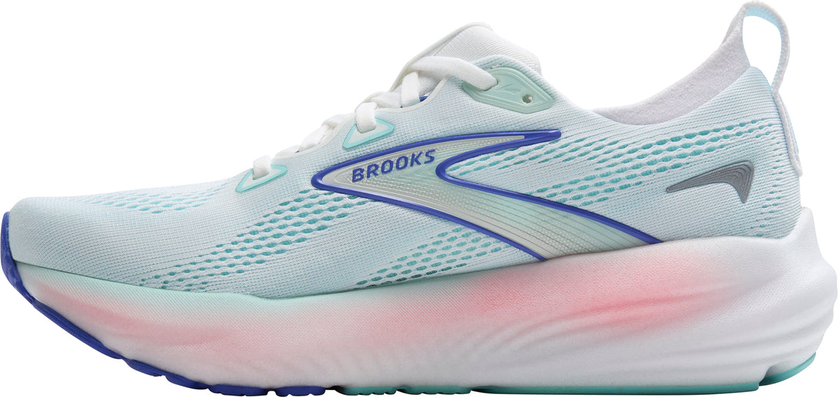 Women's Glycerin 22 Wide Fit Road Running Shoes - White