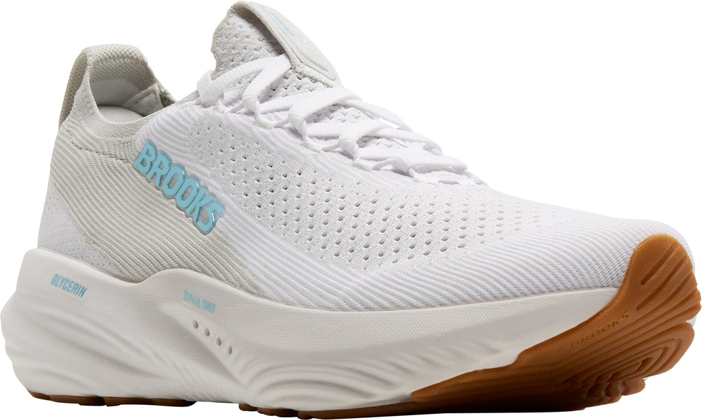 Men's Glycerin StealthFit 22 Road Running Shoes - White