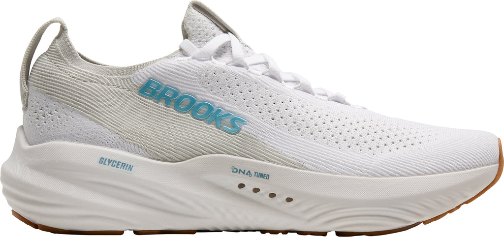 Men's Glycerin StealthFit 22 Road Running Shoes - White