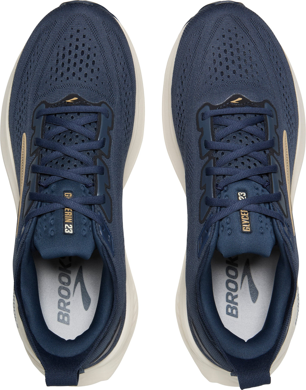 Men's Glycerin 23 Road Running Shoes - Blue