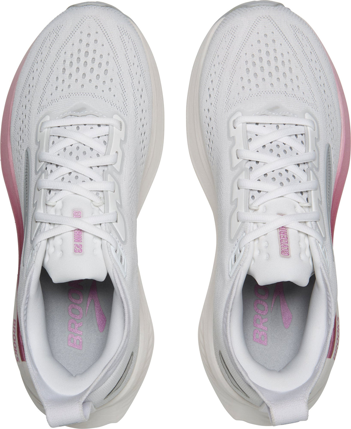 Women's Glycerin 23 Road Running Shoes - White