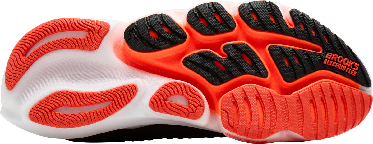 Men's Glycerin Flex Road Running Shoes - Black