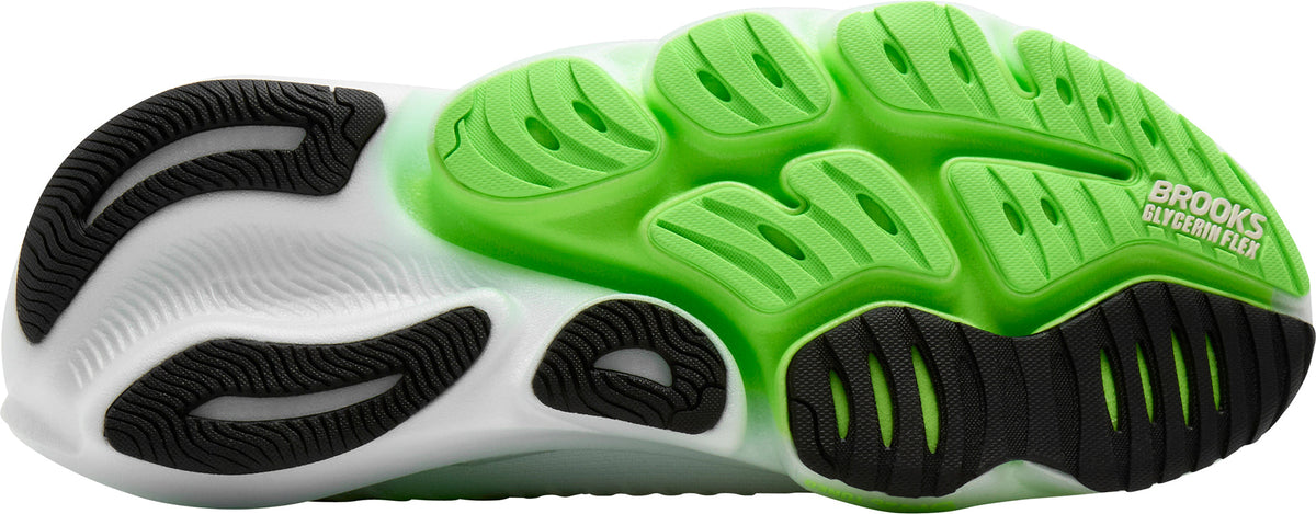 Men's Glycerin Flex Road Running Shoes - White