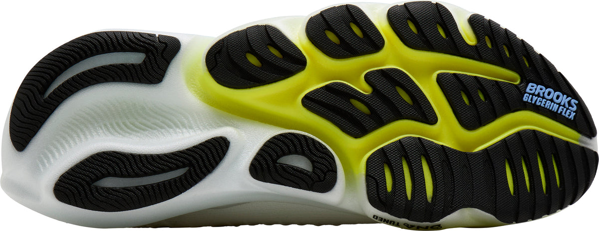 Men's Glycerin Flex Road Running Shoes - White