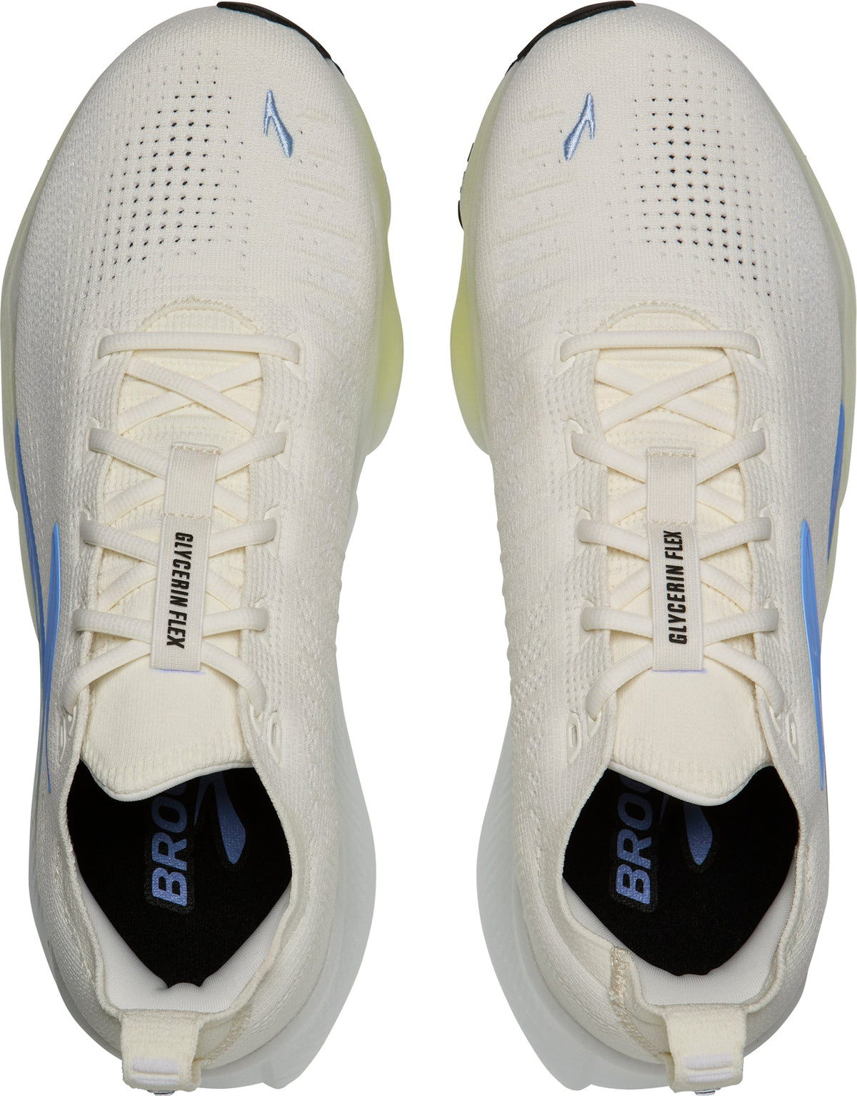 Men's Glycerin Flex Road Running Shoes - White