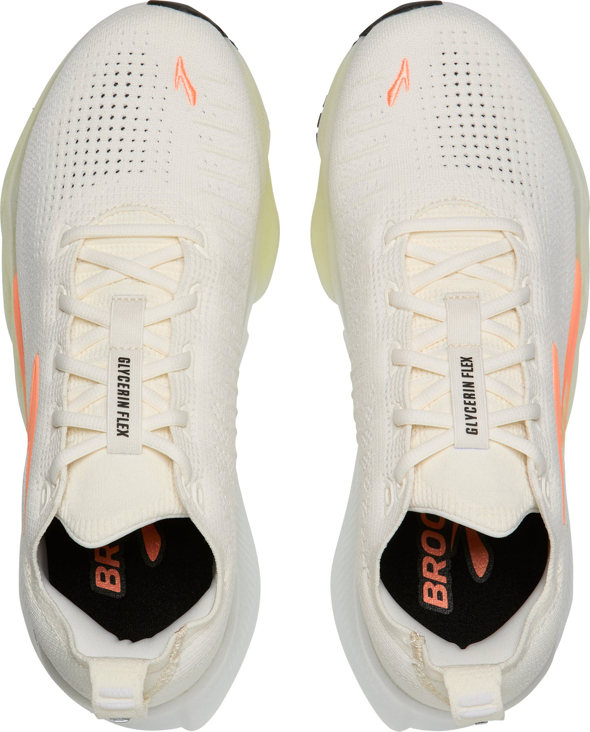 Women's Glycerin Flex Road Running Shoes - White