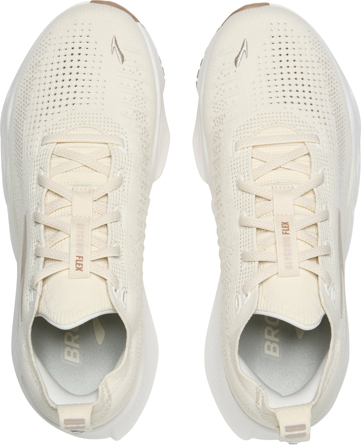 Women's Glycerin Flex Road Running Shoes - Cream