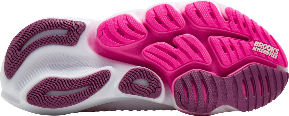 Women's Glycerin Flex Road Running Shoes - White