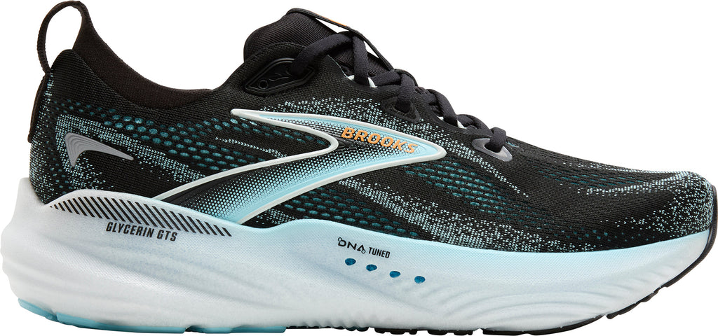 Men's Glycerin GTS 22 Road Running Shoes - Black