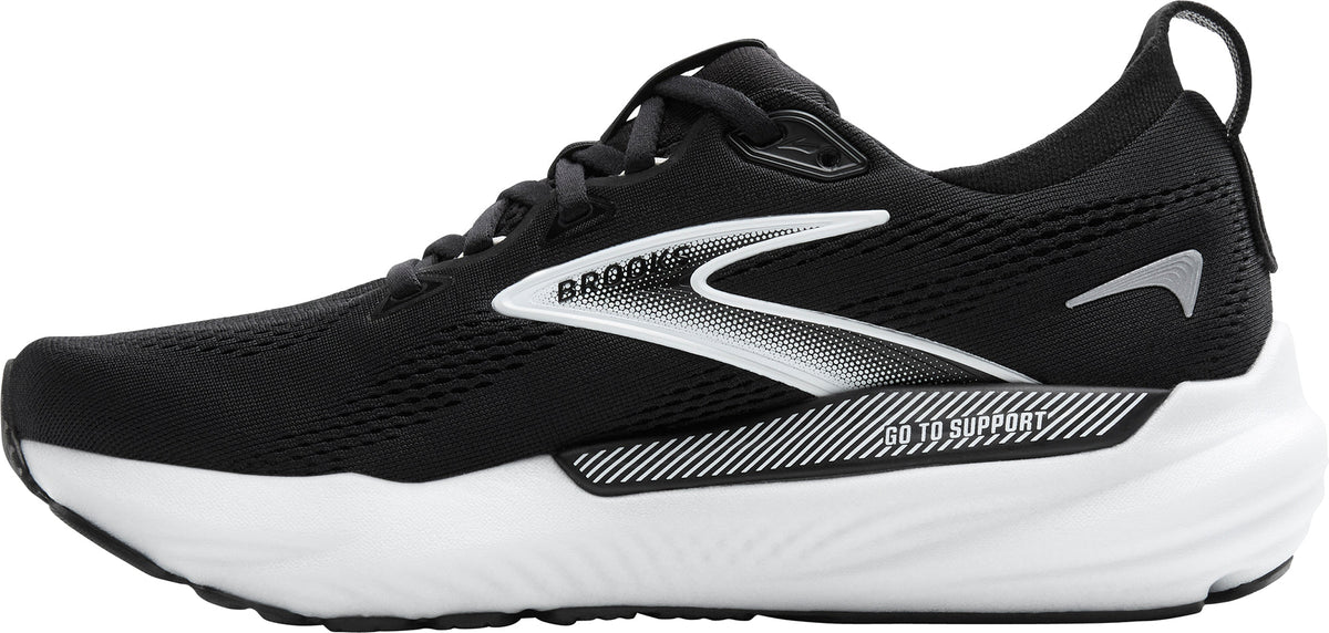 Women's Glycerin GTS 22 Wide Fit Road Running Shoes - Black