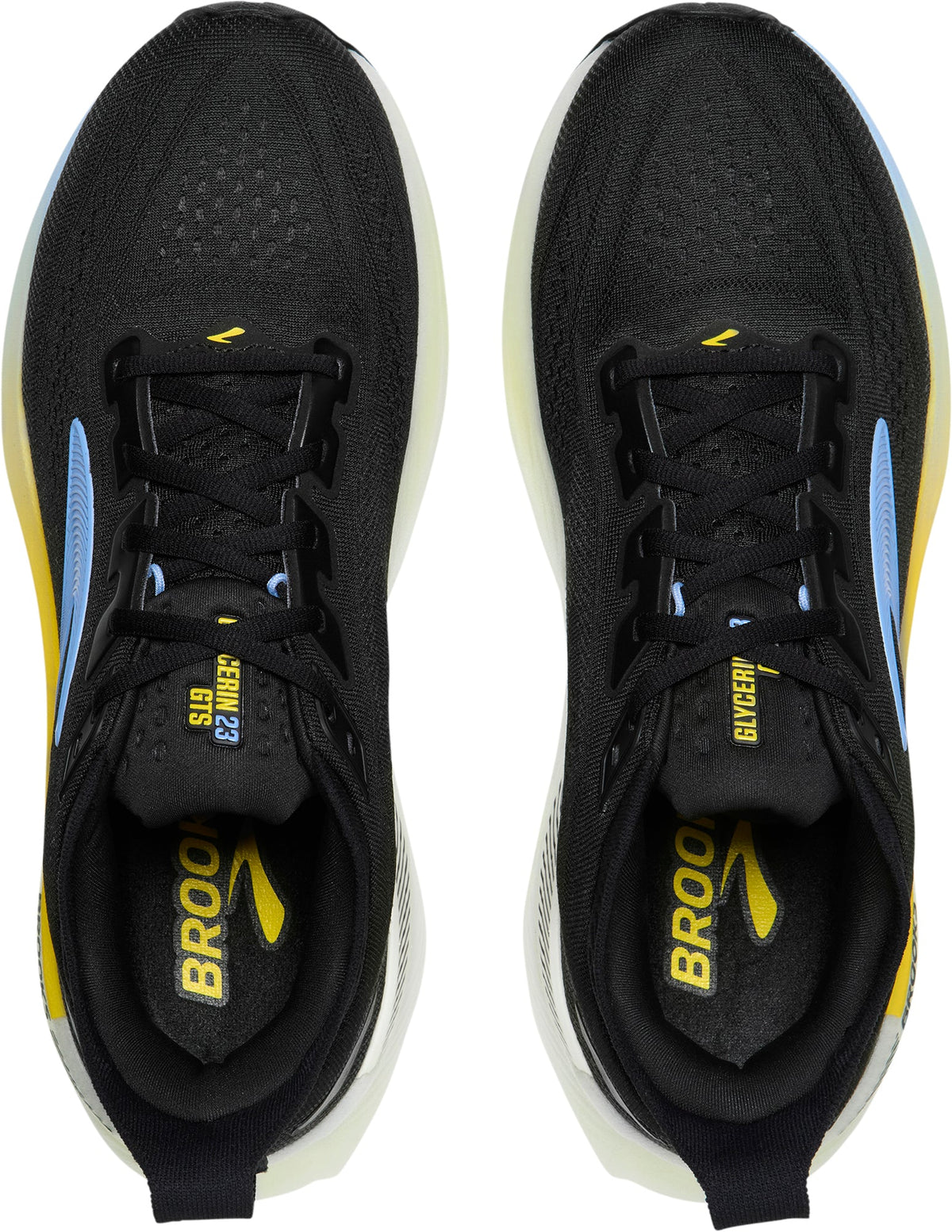 Men's Glycerin GTS 23 Road Running Shoes - Black