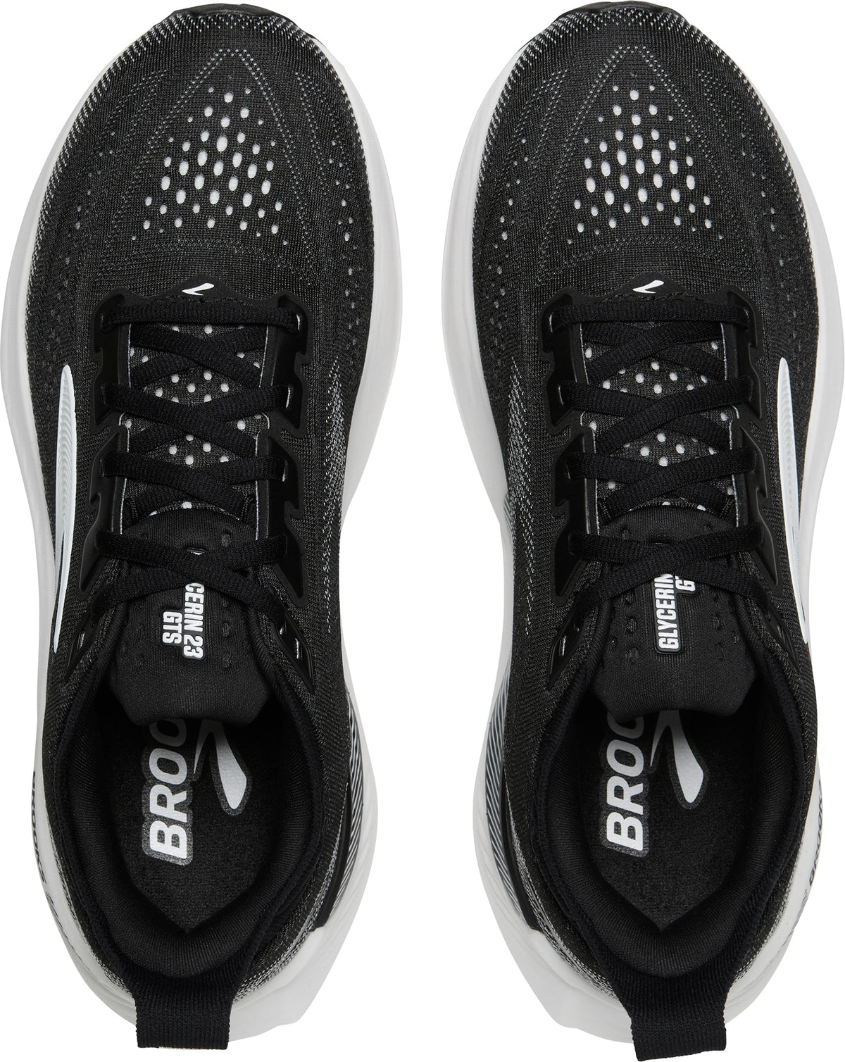 Men's Glycerin GTS 23 Road Running Shoes - Black