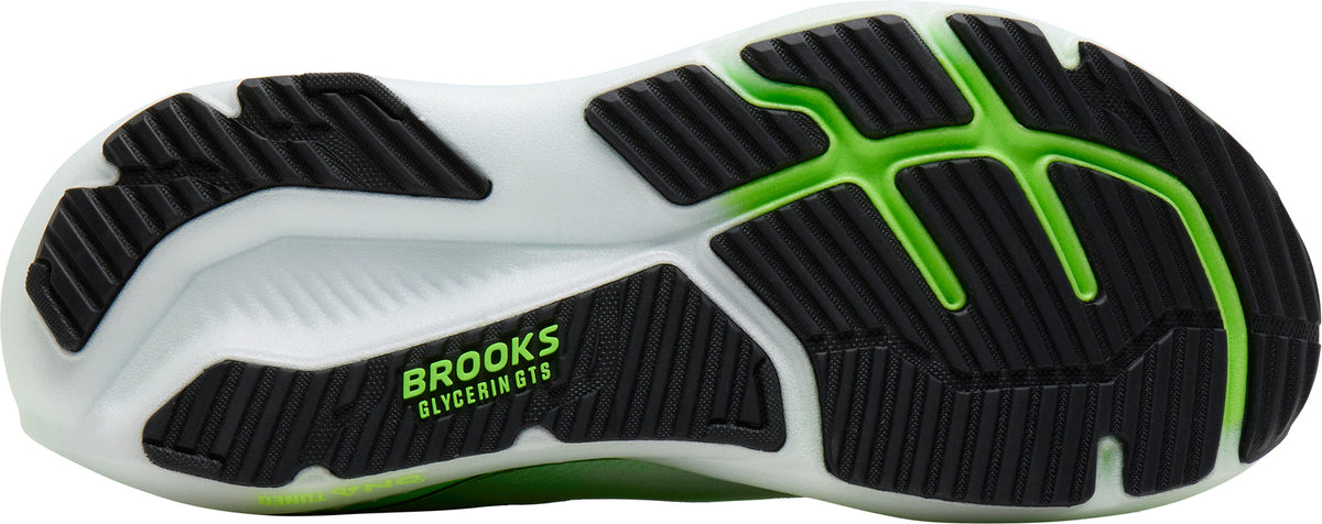Men's Glycerin GTS 23 Road Running Shoes - Green
