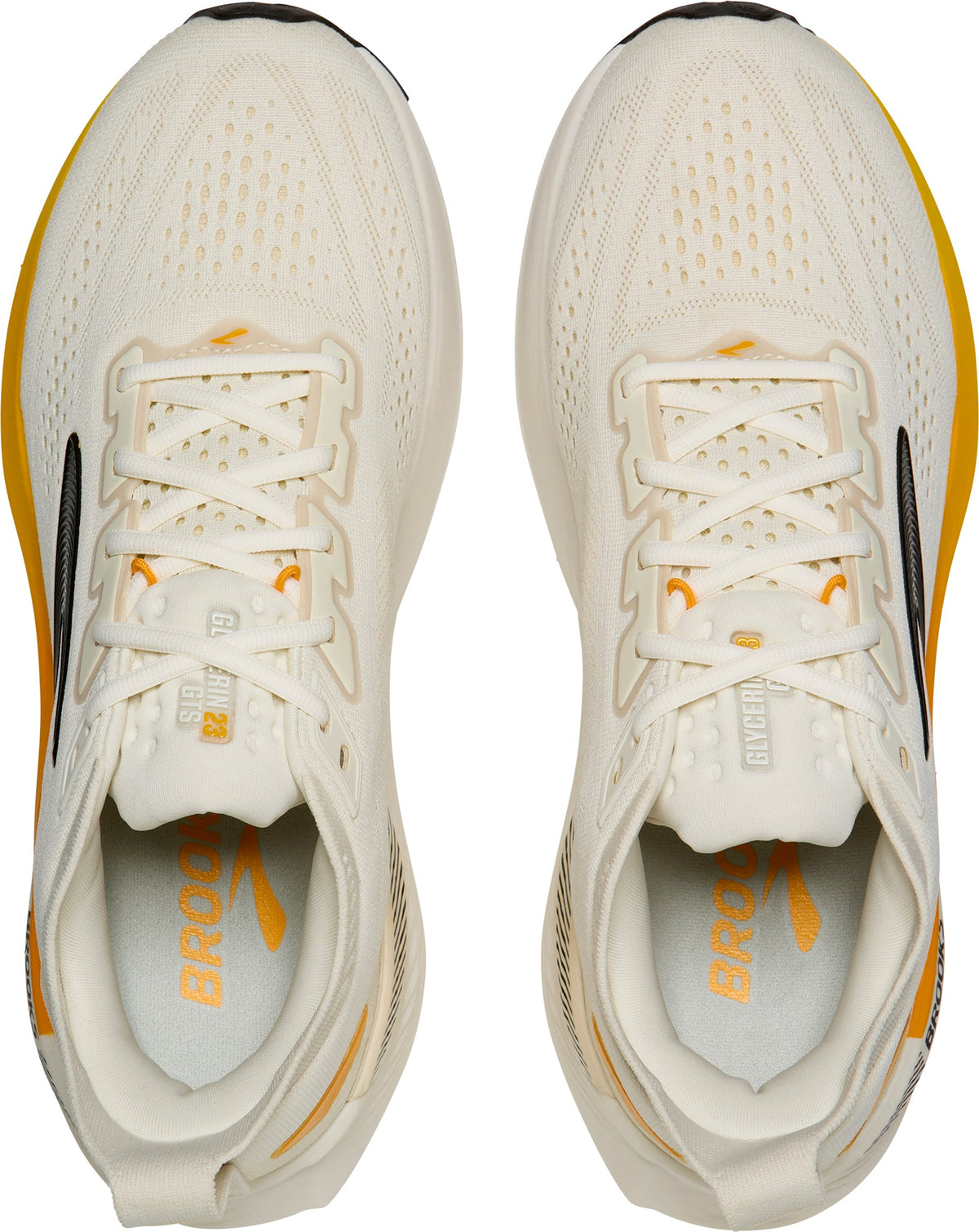 Men's Glycerin GTS 23 Road Running Shoes - Cream