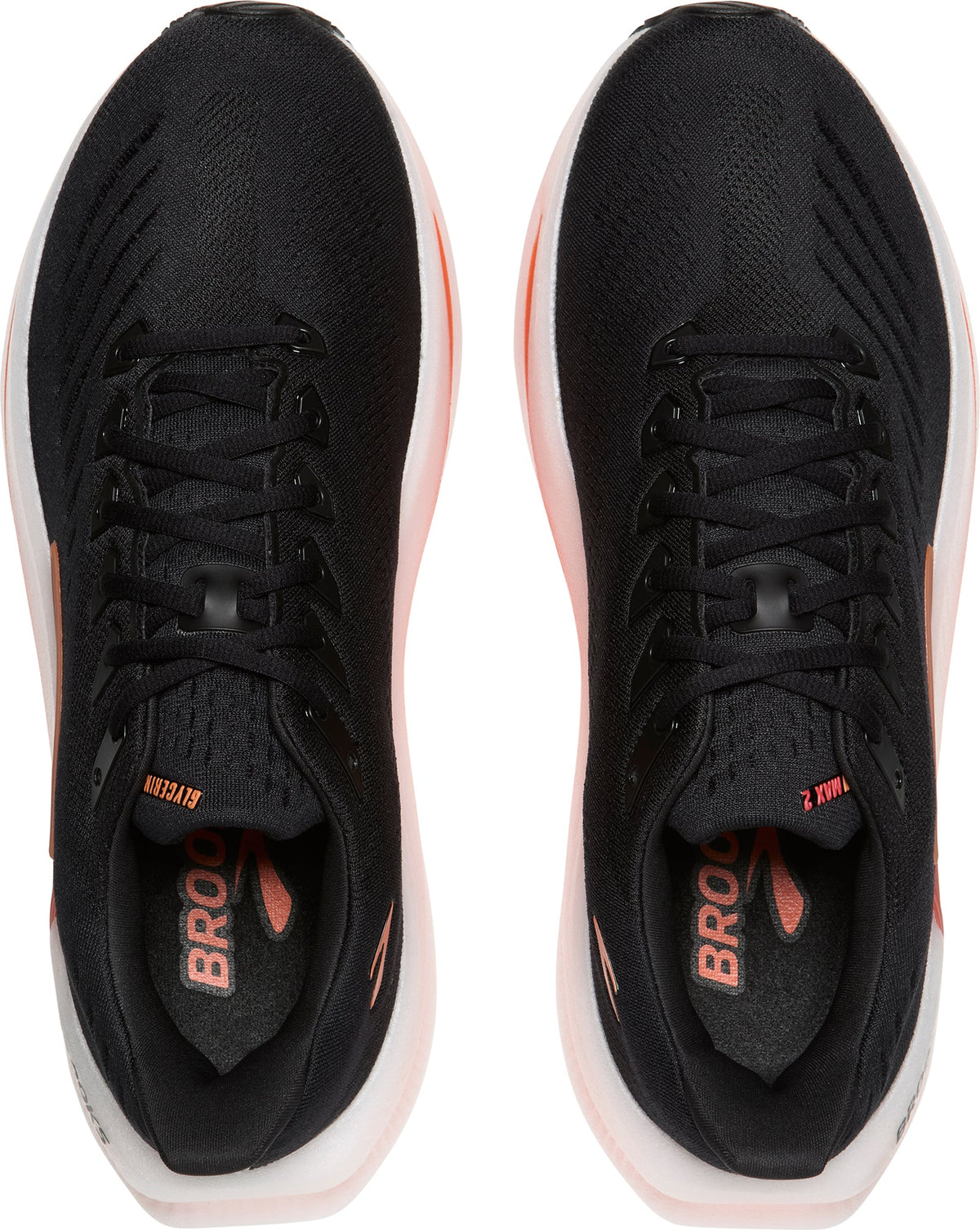 Men's Glycerin Max 2 Road Running Shoes - Black