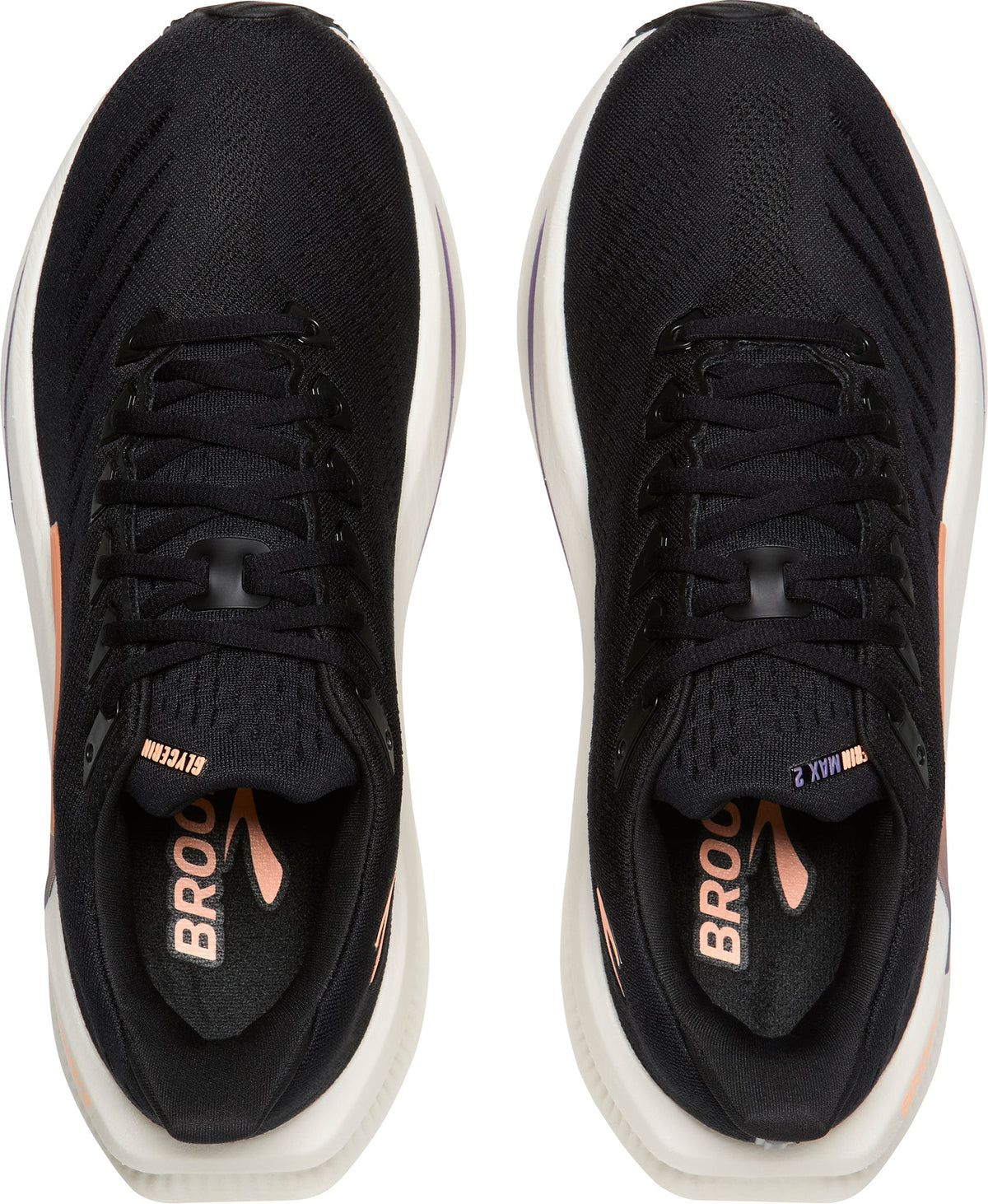 Women's Glycerin Max 2 Road Running Shoes - Black