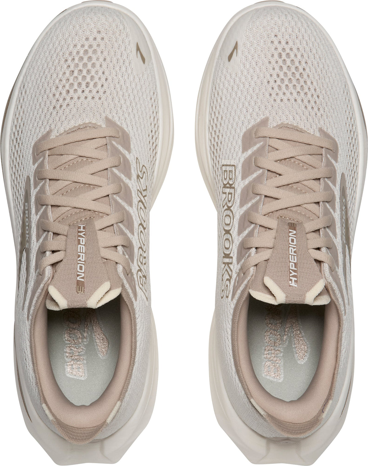 Women's Hyperion 3 Road Running Shoes - Beige