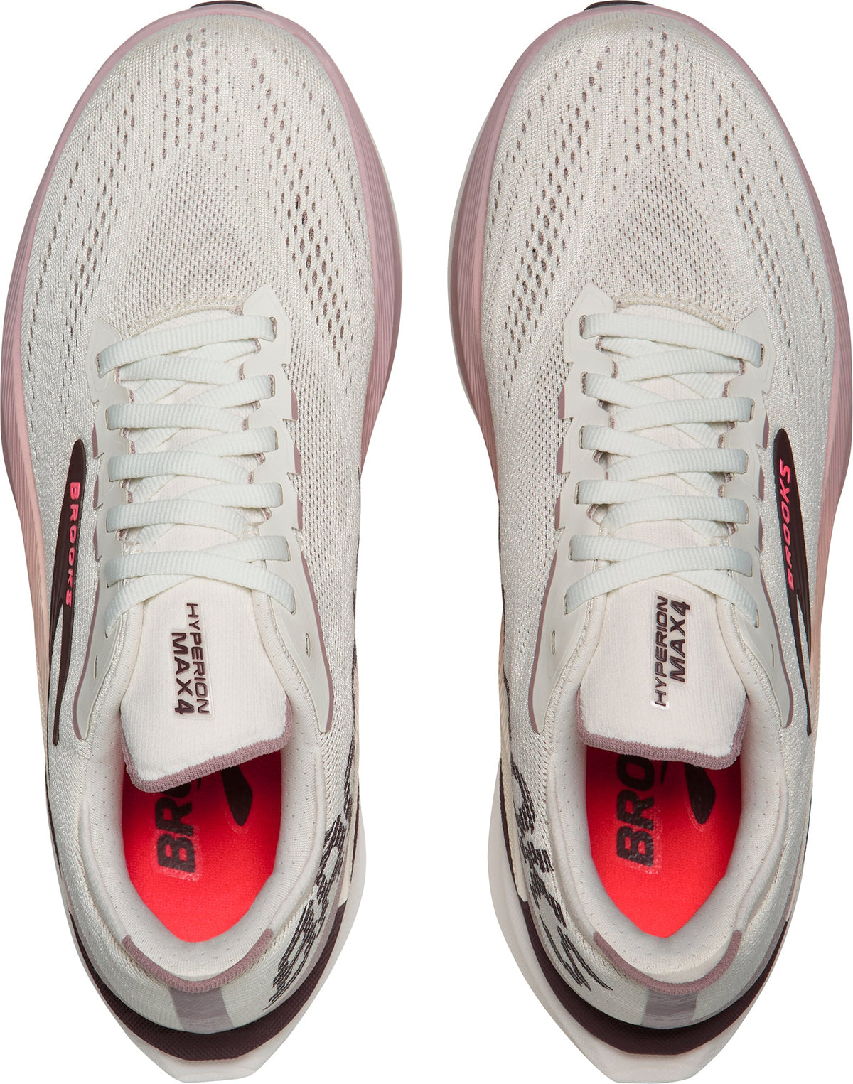 Women's Hyperion Max 4 Road Running Shoes - Cream