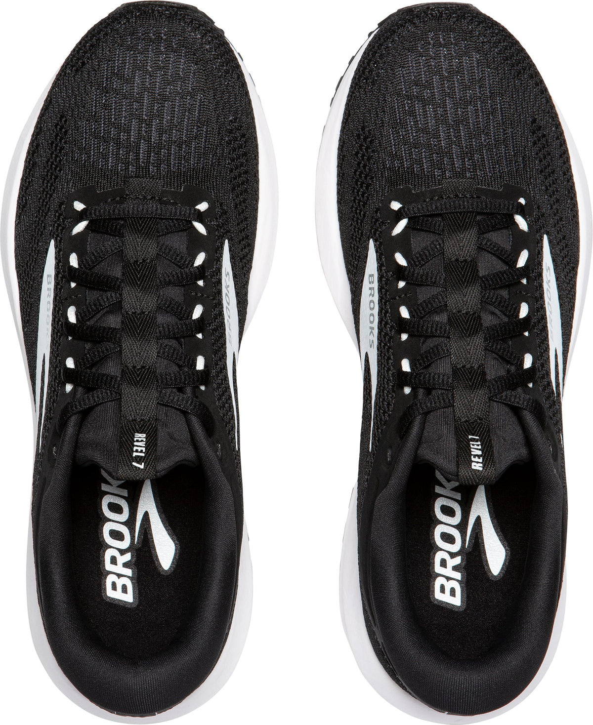 Men's Revel 7 Road Running Shoes - Black