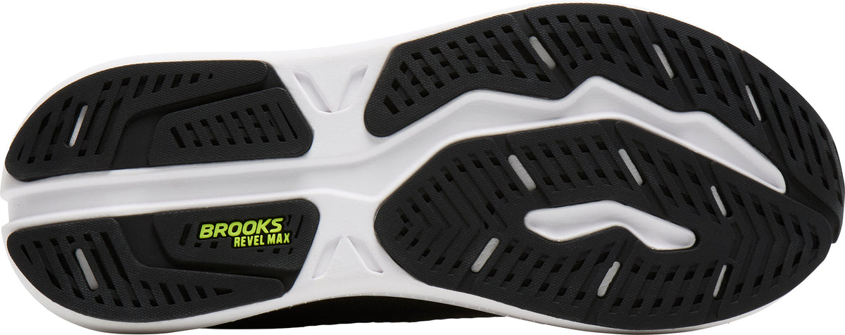 Men's Revel Max Road Running Shoes - Black