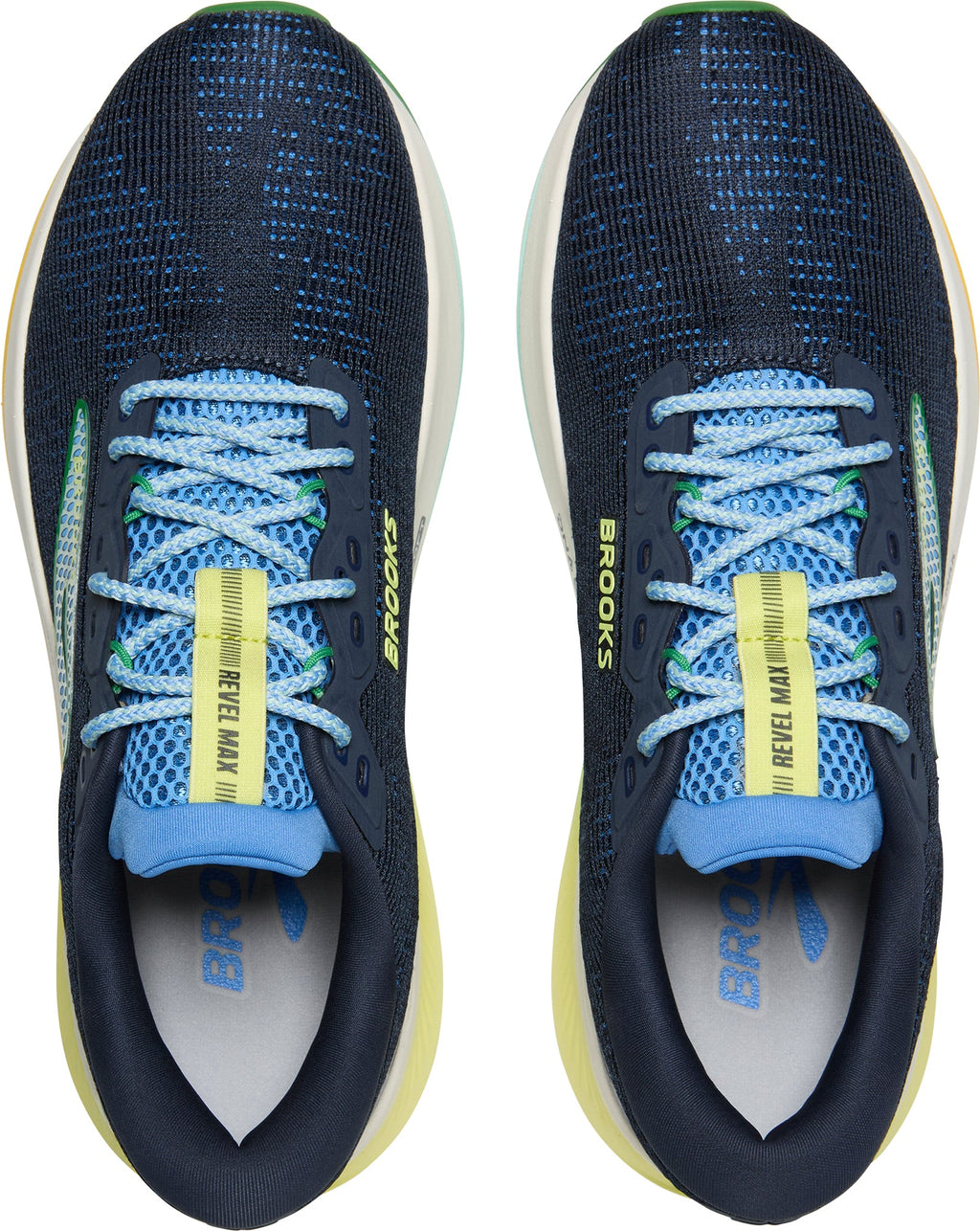 Men's Revel Max Road Running Shoes - Blue