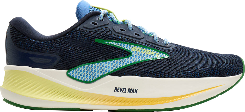 Men's Revel Max Road Running Shoes - Blue